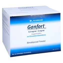Ganfort 0.3 mg/ml+5 mg/ml AT in Einzeldosisbeh.