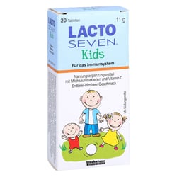 Lacto Seven Kids Erdbeer-Himbeer-Geschmack