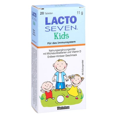 Lacto Seven Kids Erdbeer-Himbeer-Geschmack