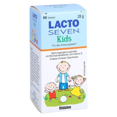 Lacto Seven Kids Erdbeer-Himbeer-Geschmack