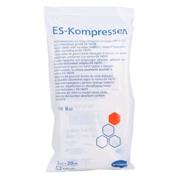 ES-Kompressen steril 10x20 cm 8fach + Prisoma