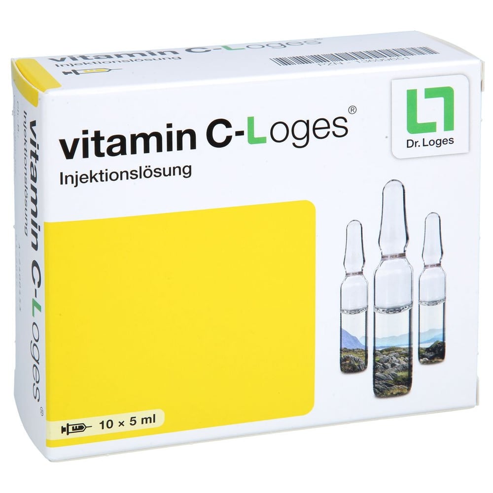 Vitamin C-Loges Injektionslösung 5 ml