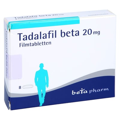 Tadalafil beta 20 mg