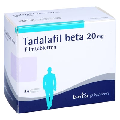 Tadalafil beta 20 mg