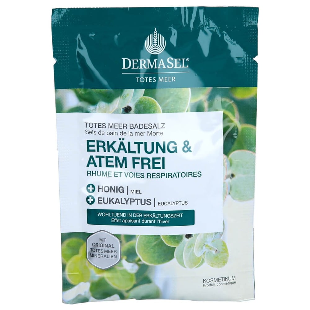 Dermasel Totes Meer Badesalz Erkältung&Atemfrei