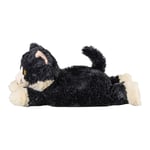 Warmies Katze liegend