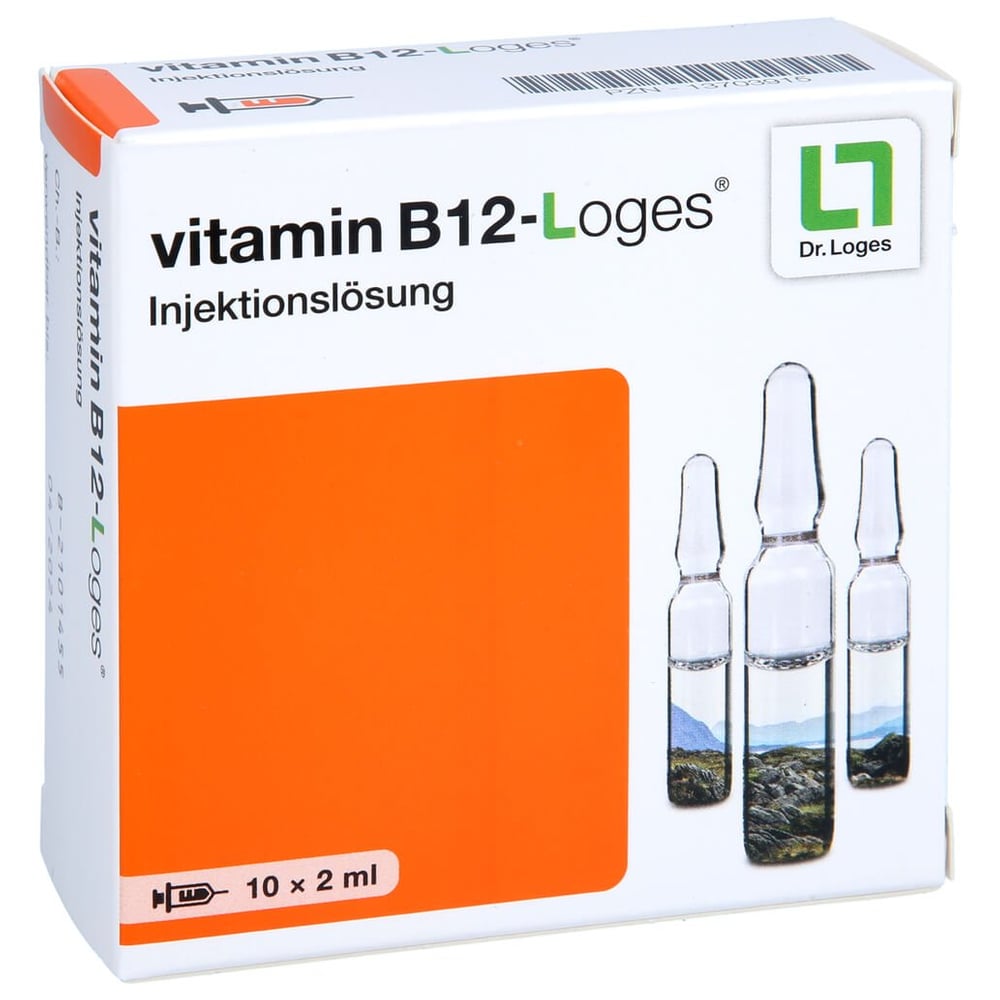 Vitamin B12-Loges Injektionslösung 2 ml
