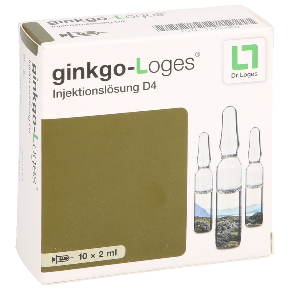 ginkgo-Loges Injektionslösung D4