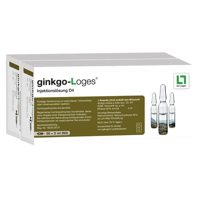 ginkgo-Loges Injektionslösung D4