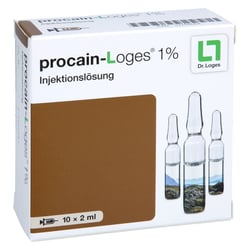 procain-Loges 1% Injektionslösung in Ampullen