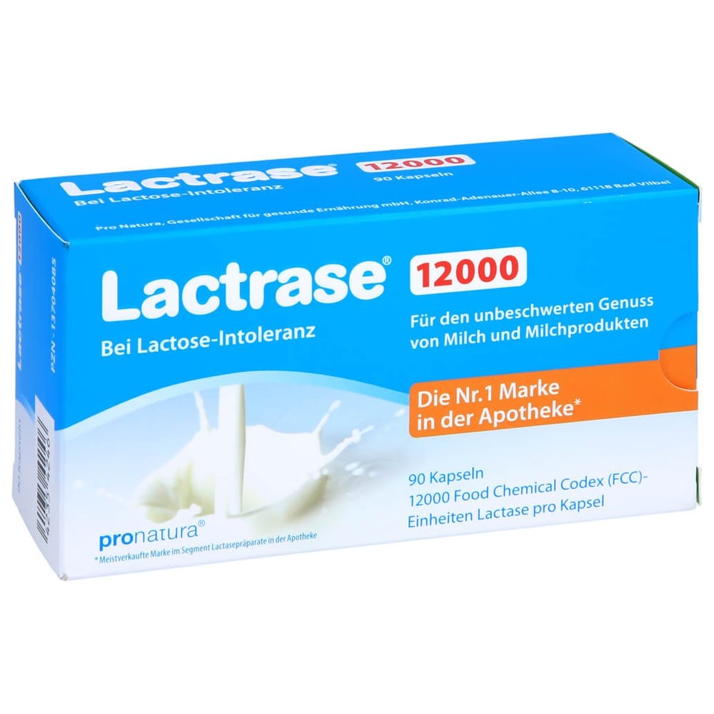 Lactrase 12000 FCC Kapseln