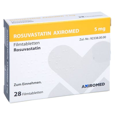 Rosuvastatin AXiromed 5 mg Filmtabletten