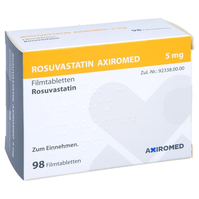 Rosuvastatin AXiromed 5 mg Filmtabletten
