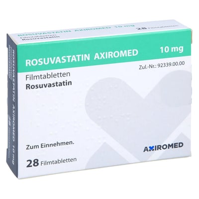 Rosuvastatin AXiromed 10 mg Filmtabletten