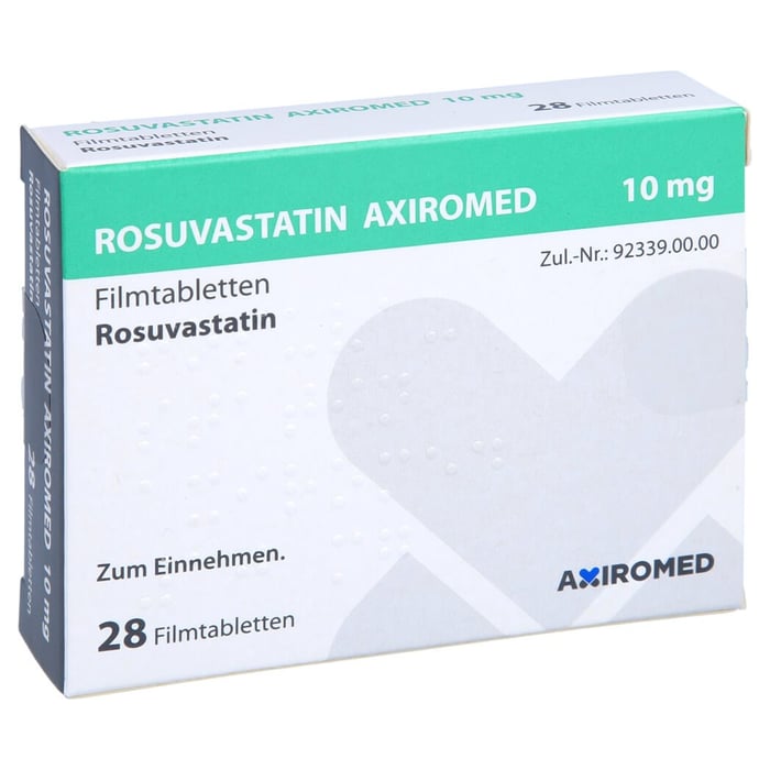 Rosuvastatin AXiromed 10 mg Filmtabletten