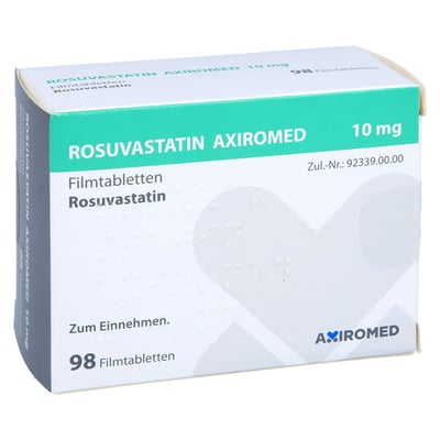 Rosuvastatin AXiromed 10 mg Filmtabletten