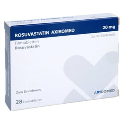 Rosuvastatin AXiromed 20 mg Filmtabletten