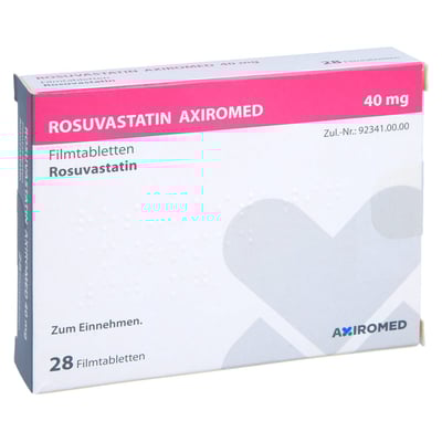 Rosuvastatin AXiromed 40 mg Filmtabletten