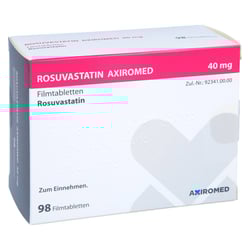 Rosuvastatin AXiromed 40 mg Filmtabletten