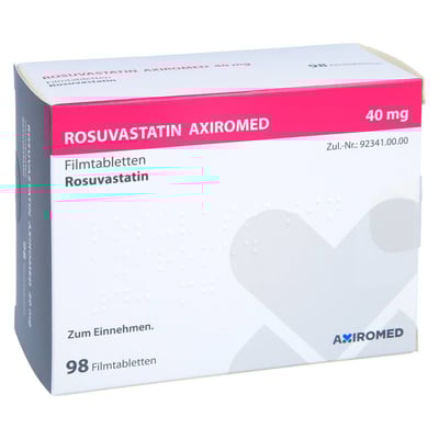 Rosuvastatin AXiromed 40 mg Filmtabletten
