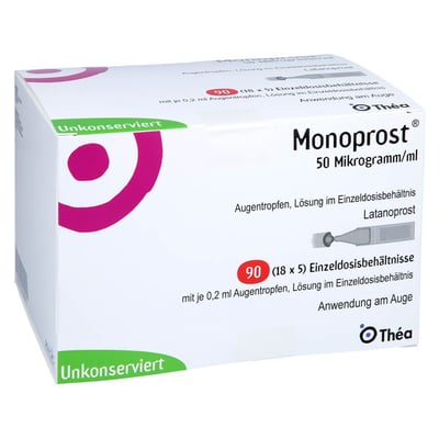 Monoprost 50 Mikrogramm/ml Augentropfen