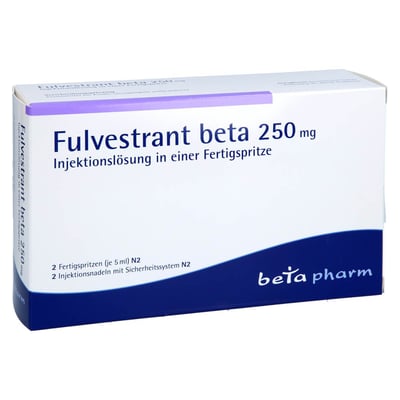 Fulvestrant beta 250 mg/5 ml Injektionslösung Produktbild 1
