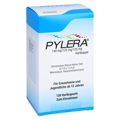 Pylera 140 mg/125 mg/125 mg Hartkapseln