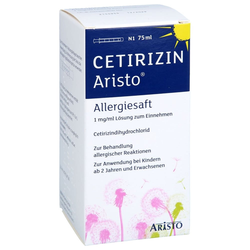 Cetirizin Aristo Allergiesaft 1 mg/ml