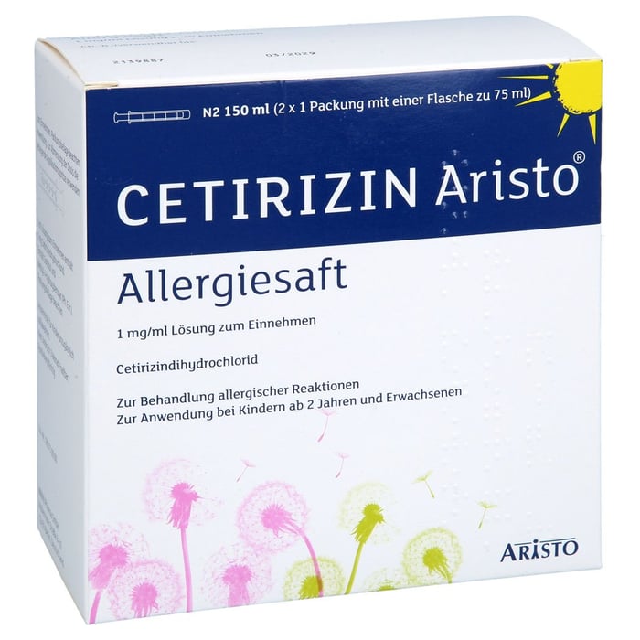 Cetirizin Aristo Allergiesaft 1mg/ml