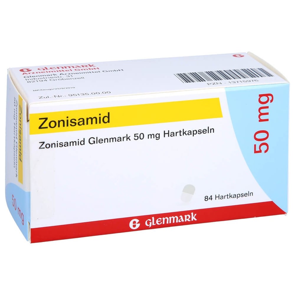 Zonisamid Glenmark 50 mg