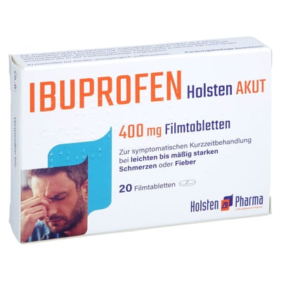 Ibuprofen Holsten akut 400 mg