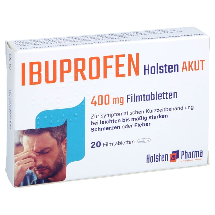 Ibuprofen Holsten akut 400mg