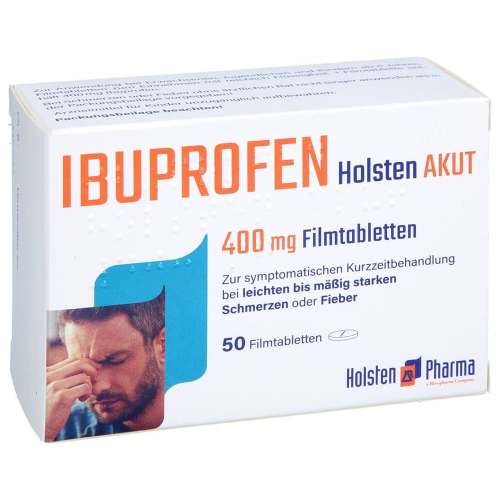 Ibuprofen Holsten akut 400 mg