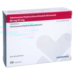 Telmisartan/Hydrochlorothiazid AXiromed 80 mg/25 mg