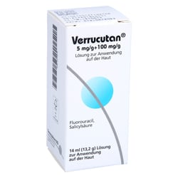 Verrucutan 5mg/g+100mg/g LöAnwendg.auf d. Haut