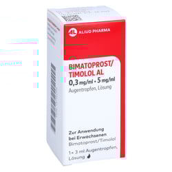 Bimatoprost/Timolol AL 0,3 mg/ml + 5 mg/ml