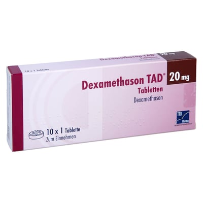Dexamethason TAD 20 mg Tabletten Produktbild 1