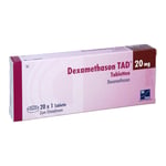 Dexamethason Tad 20 mg Tab Produktbild 1