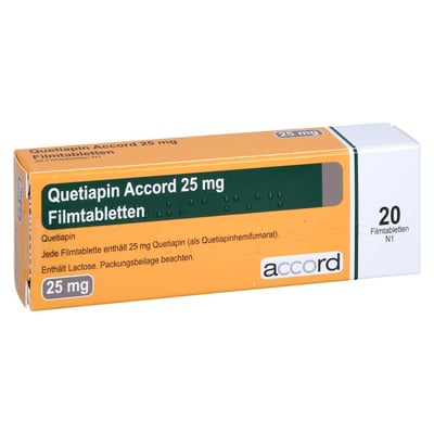 Quetiapin Accord 25 mg