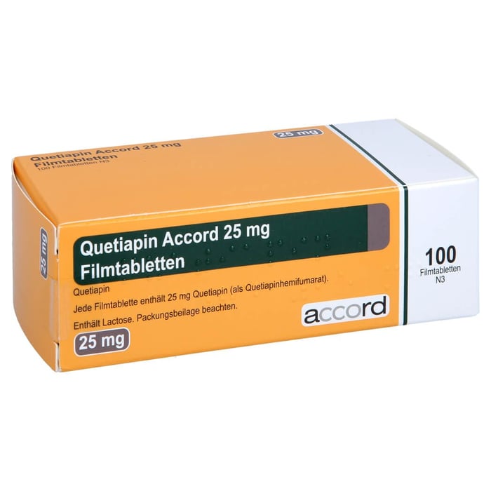Quetiapin Accord 25mg