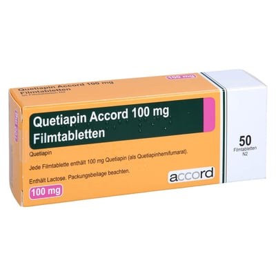 Quetiapin Accord 100 mg