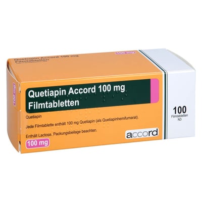 Quetiapin Accord 100 mg