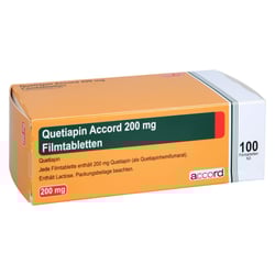 Quetiapin Accord 200 mg