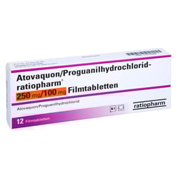 Atovaquon/Proguanilhydrochlorid-ratiopharm 250 mg/100 mg
