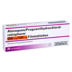 Atovaquon/Proguanilhydrochlorid-ratiopharm 250 mg/100 mg