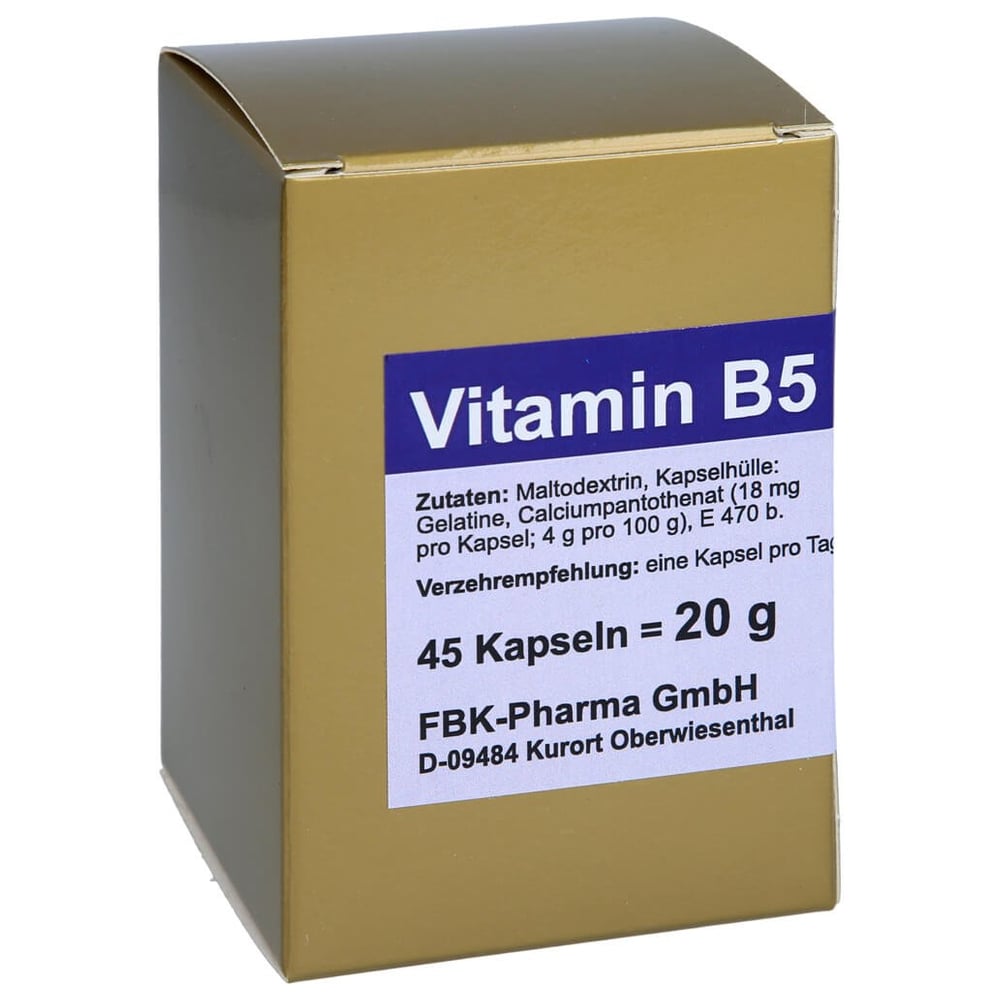 Vitamin B5 Kapseln