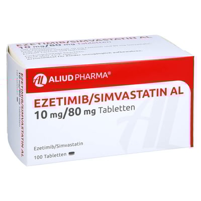 Ezetimib/Simvastatin AL 10 mg/80 mg