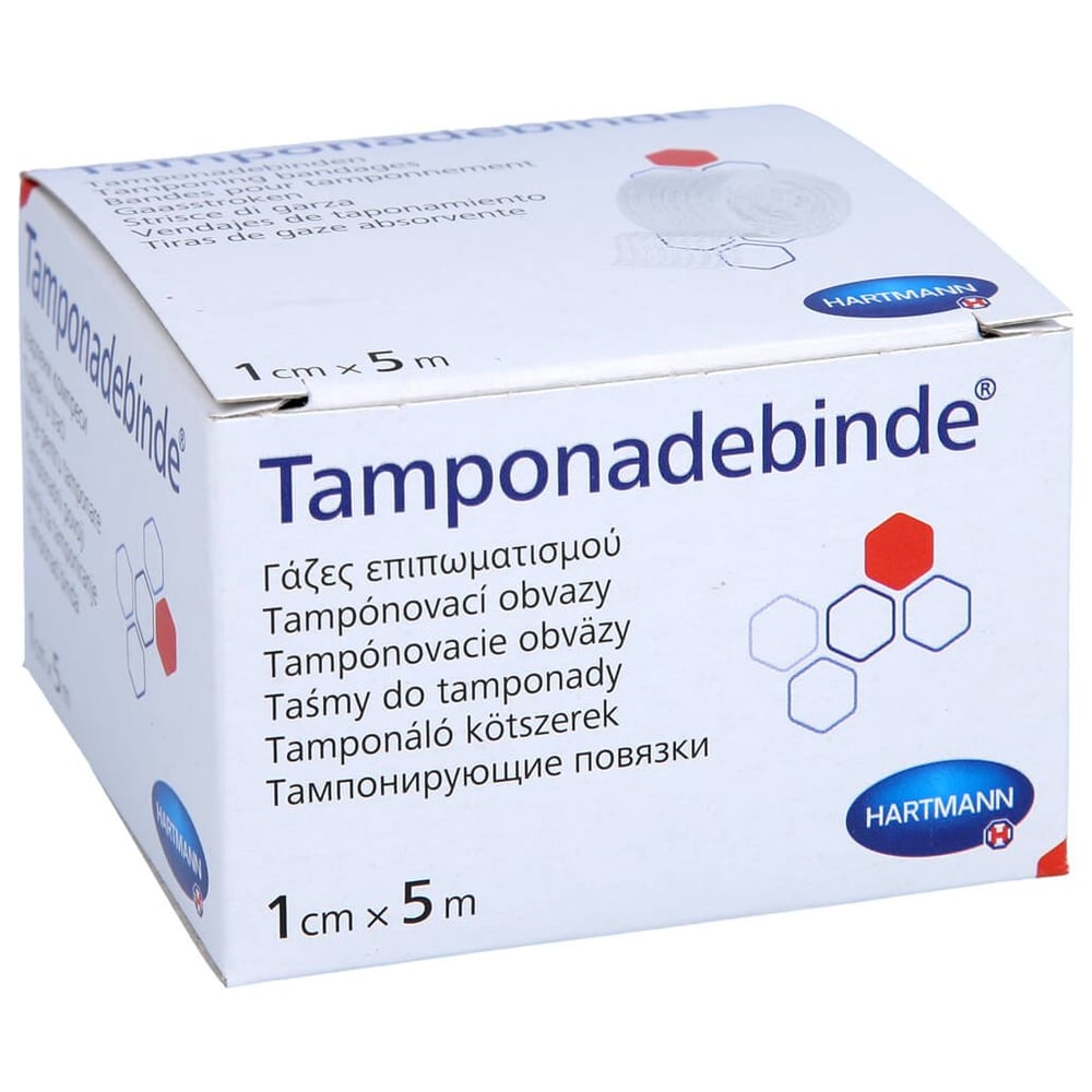 Tamponadebinde 1 cmx5 m steril Hartmann