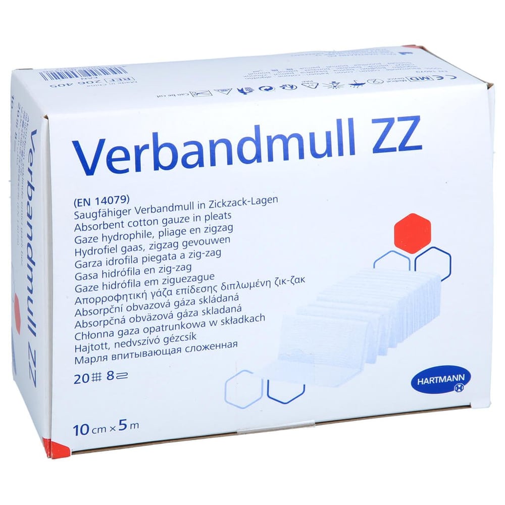 Verbandmull 10cmx5m Zz