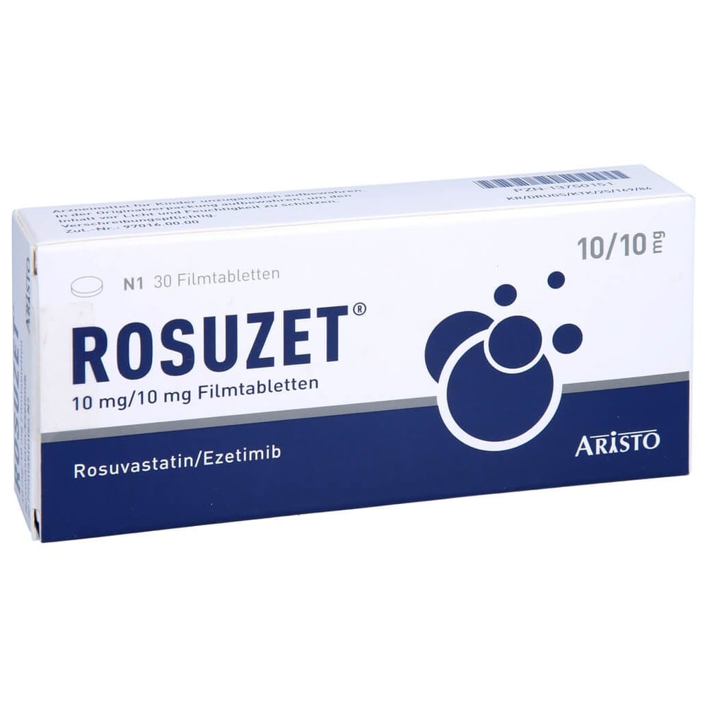 Rosuzet 10 mg/10 mg Filmtabletten
